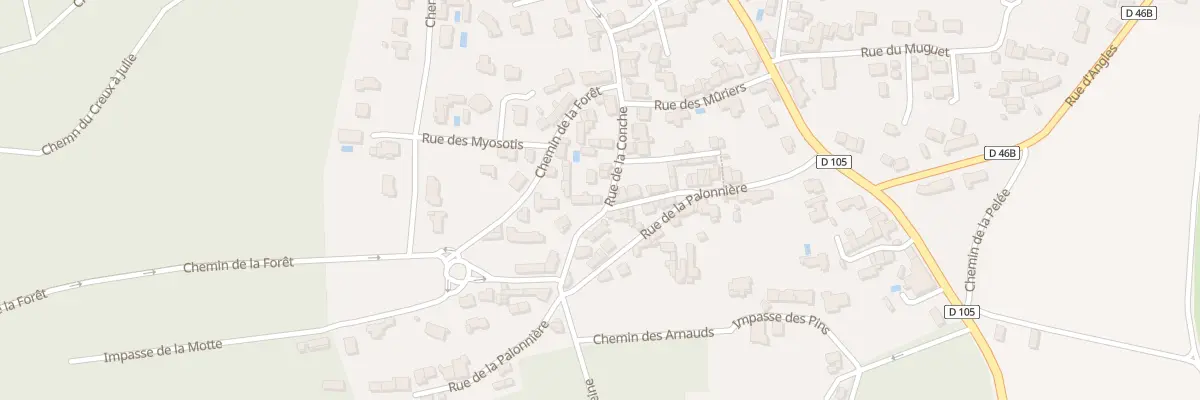 Plan du 22B Rue de la Conche à Longeville-sur-Mer