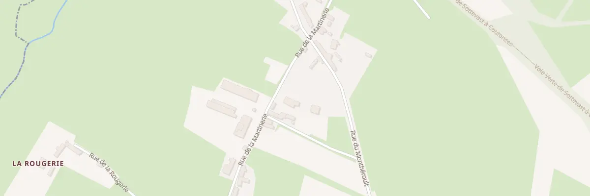 Plan du 10 Rue de la Martinerie à Millières