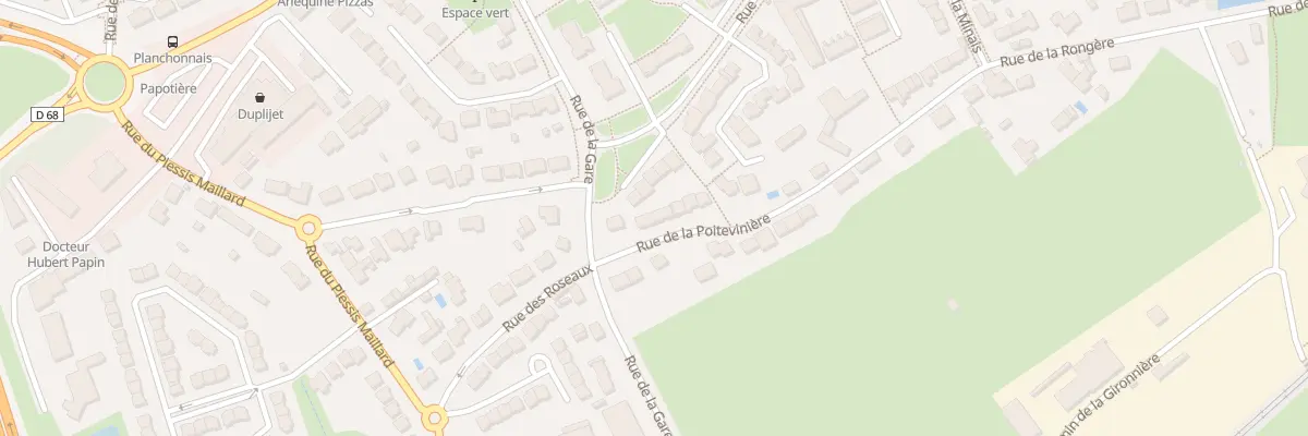 Plan du 7 Rue de la Poitevinière à Sainte-Luce-sur-Loire