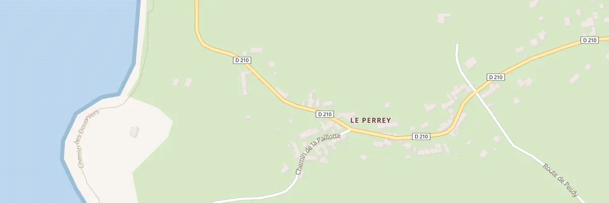 Plan du 64 Village Le Perrey à Fermanville