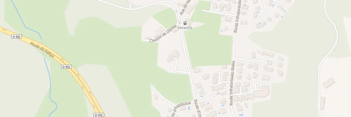 Plan du 451 Rte d’ Ustaritz à Ustaritz