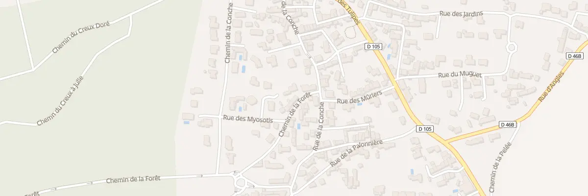 Plan du 4 Che de la Forêt à Longeville-sur-Mer