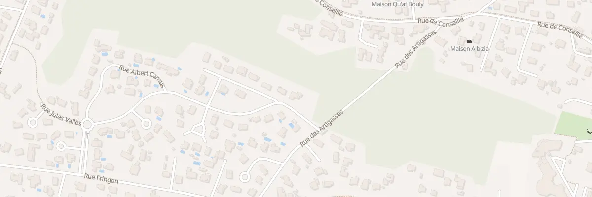 Plan du 1 Rue de Coudillé à Tarnos