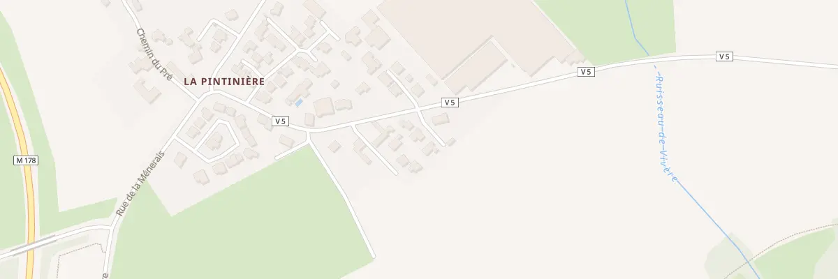 Plan du 22 Rue du Rocher à Carquefou
