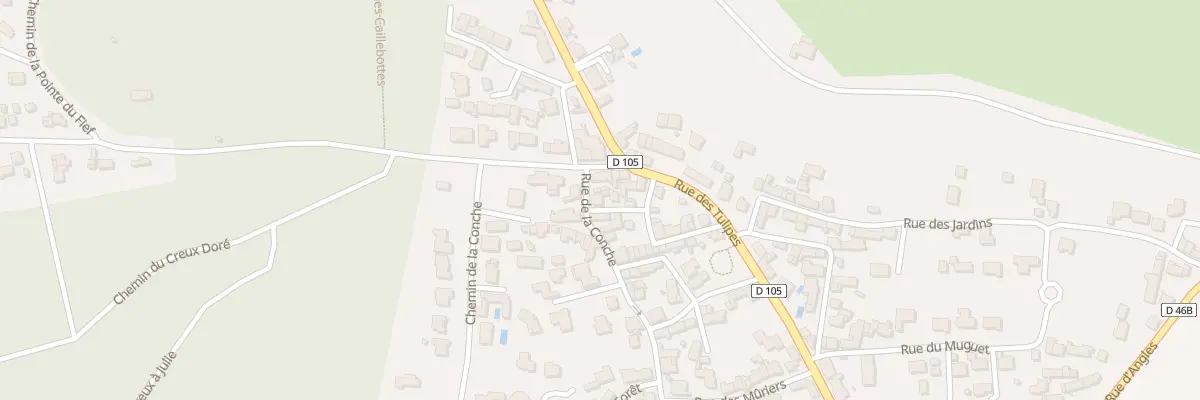 Plan du 5 Rue de la Conche à Longeville-sur-Mer