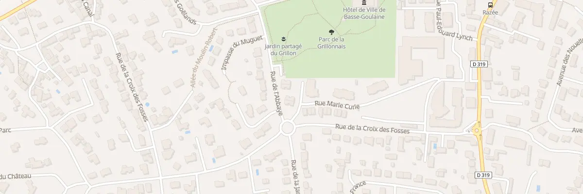 Plan du 3 Rue Marie Curie à Basse-Goulaine