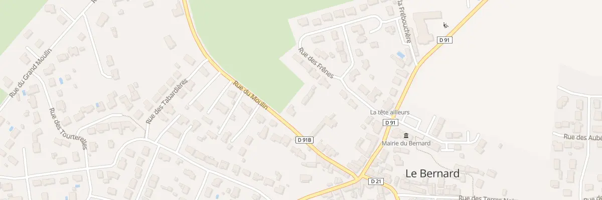 Plan du 16 Rue du moulin au Bernard