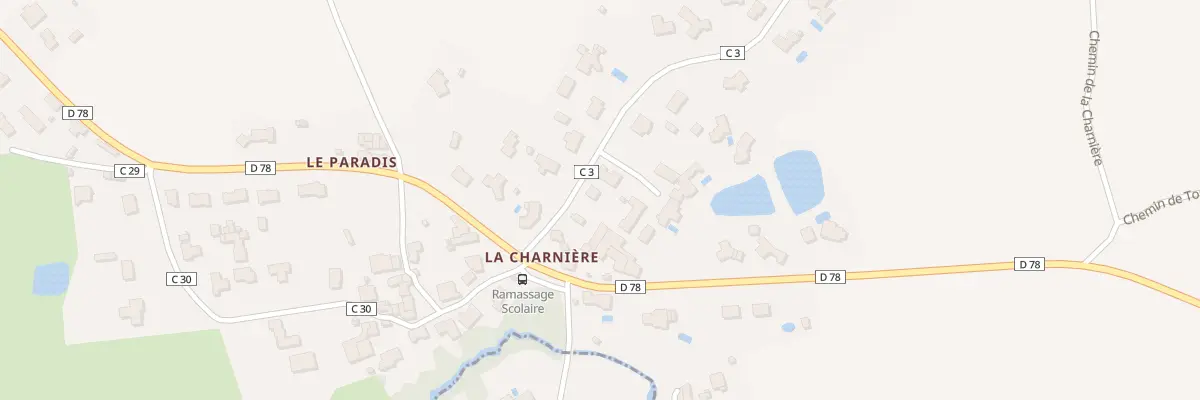 Plan du 5261 La Charnière à Beaufou