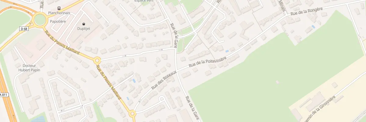 Plan du 1 Rue de la Poitevinière à Sainte-Luce-sur-Loire