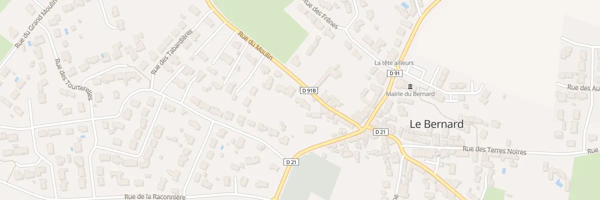 Plan du 11 Rue du moulin au Bernard