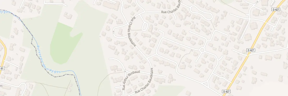 Plan du 25 Rue Charles Baudelaire à Tarnos