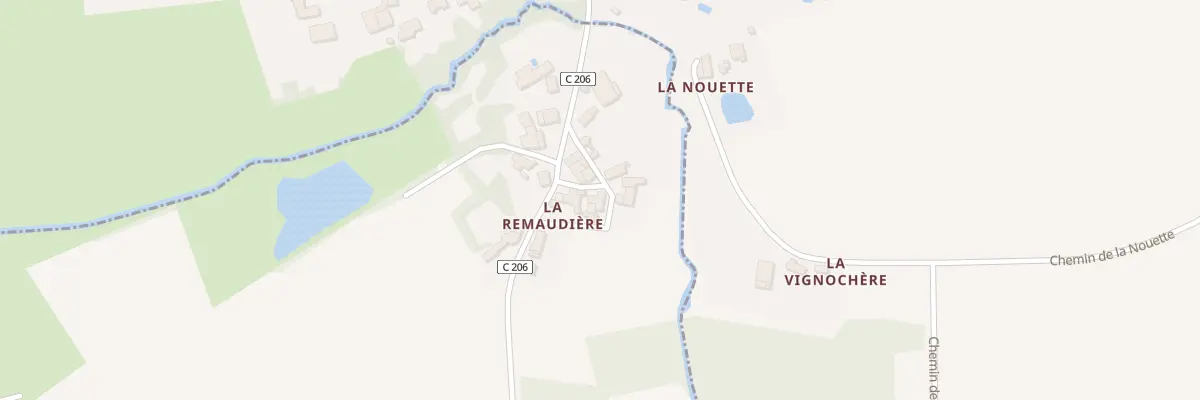Plan du 10 La Remaudière au Poiré-sur-Vie