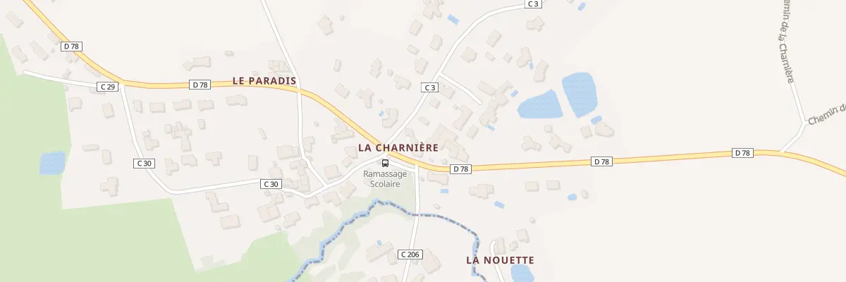 Plan du 43 La Charnière à Beaufou