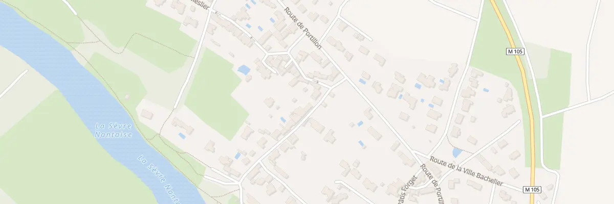Plan du 4 Rue de la Pierre Percée à Vertou