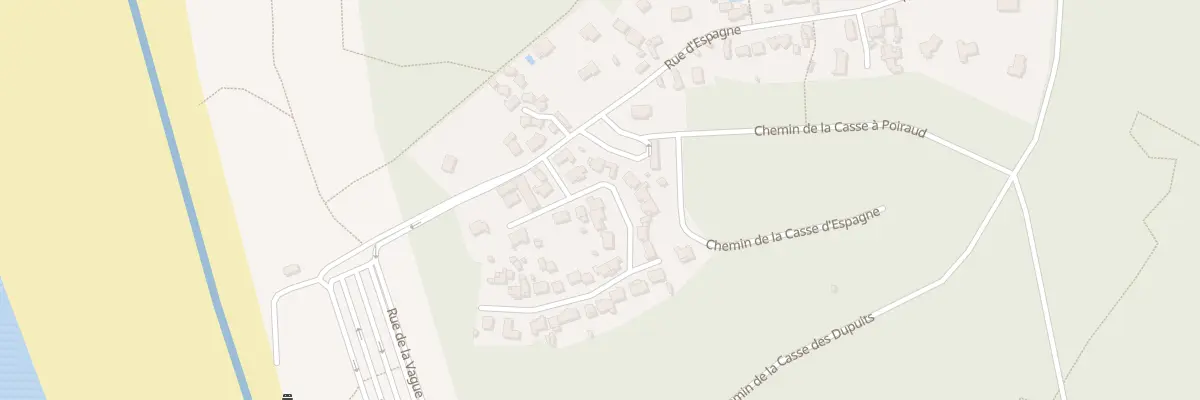 Plan du 2B Rue des ramiers à La Tranche-sur-Mer