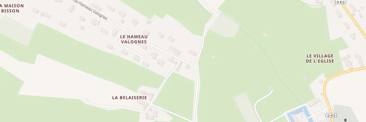 Plan du 760 Rte du Hameau Valognes à Gonneville-Le Theil