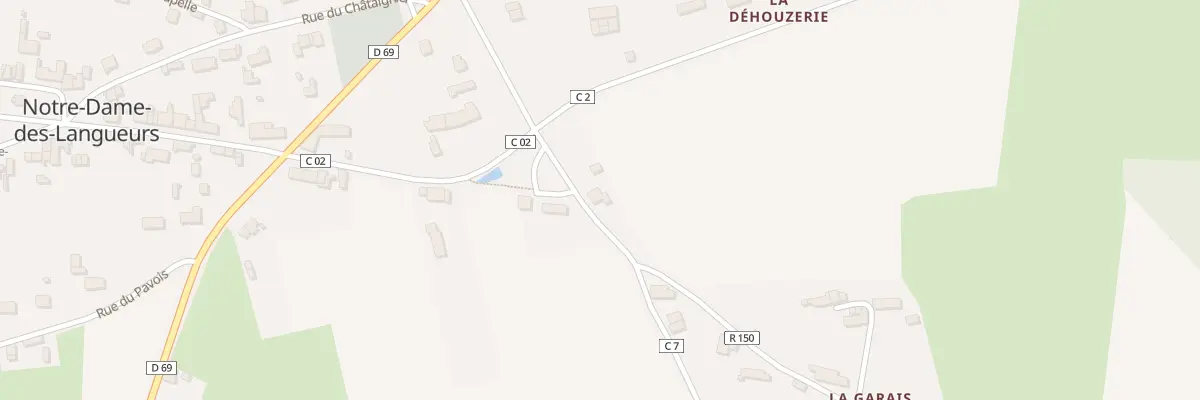 Plan du 1 La Garais à Joué-sur-Erdre