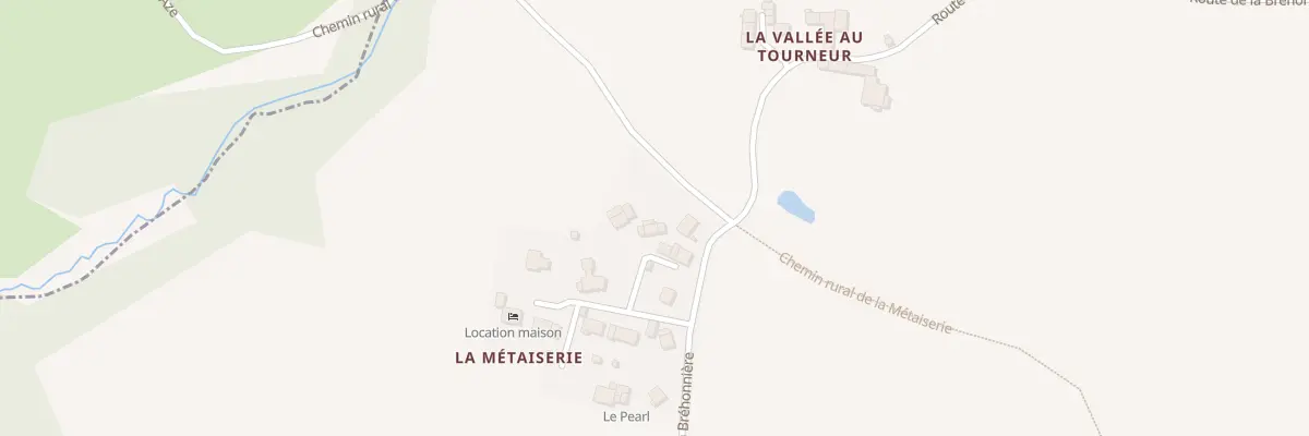 Plan du 5051 La Metaiserie à Saint-Jean-des-Champs