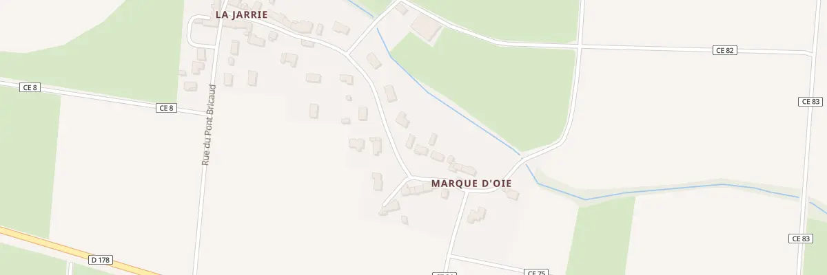 Plan du 2 Rue de la Jarrie à Petit-Mars