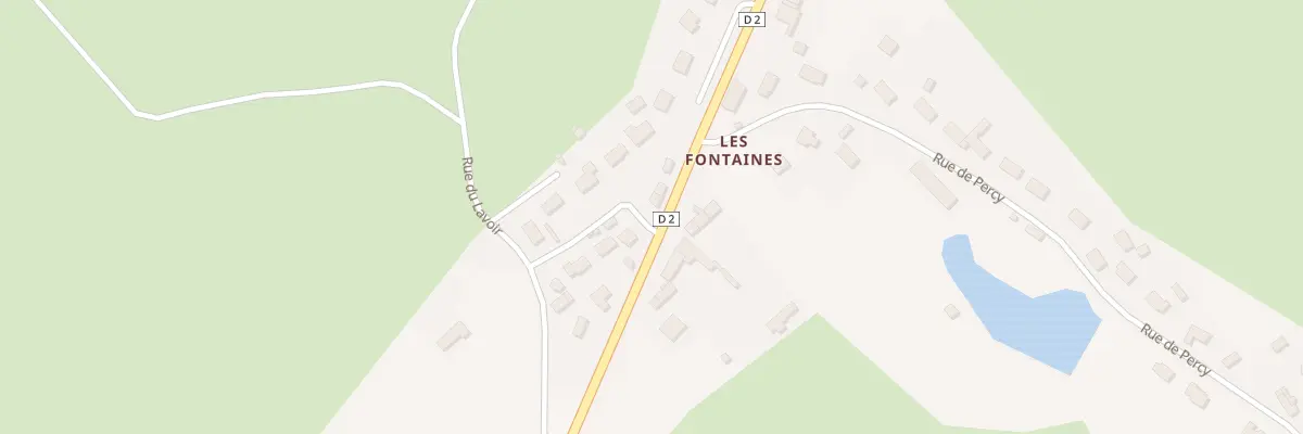 Plan du 24 Les Fontaines à Lieusaint