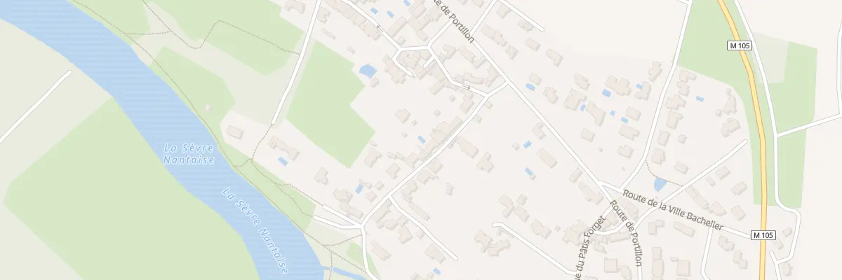Plan du 10 Rue de la Pierre Percée à Vertou
