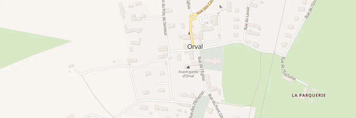 Plan du 3 Rue du Pois de Senteur à Orval sur Sienne