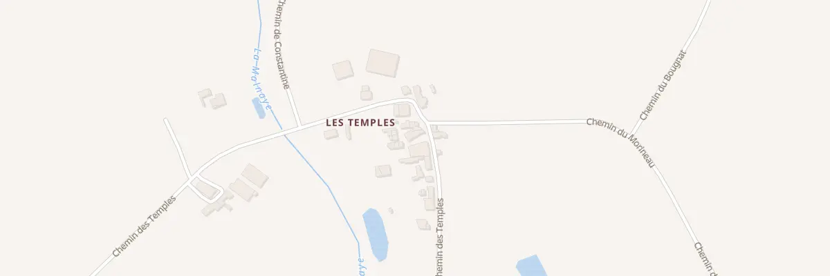Plan du 110 Les Temples aux Lucs-sur-Boulogne