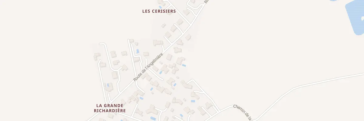 Plan du 36B Rte de l’Angelmière à Aubigny-Les Clouzeaux