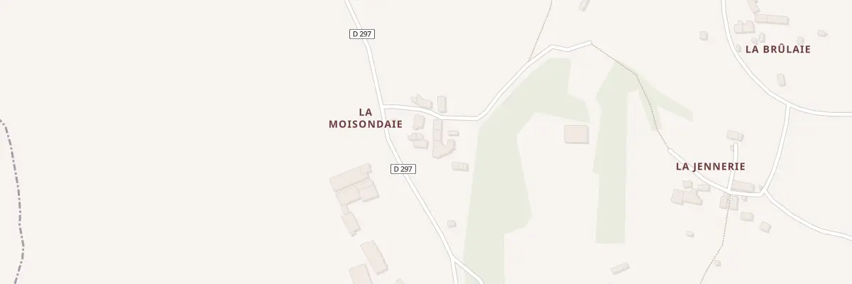 Plan du 5470 La Moisondaie à Chauvigné