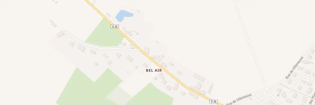 Plan du 16 Bel Air à Gosné