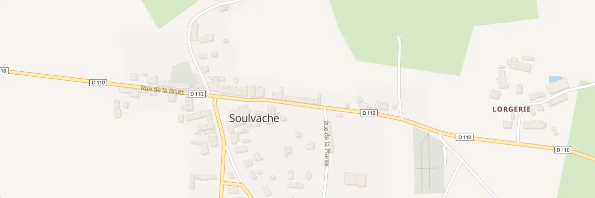 Plan du 23 Rue de Martigne à Soulvache