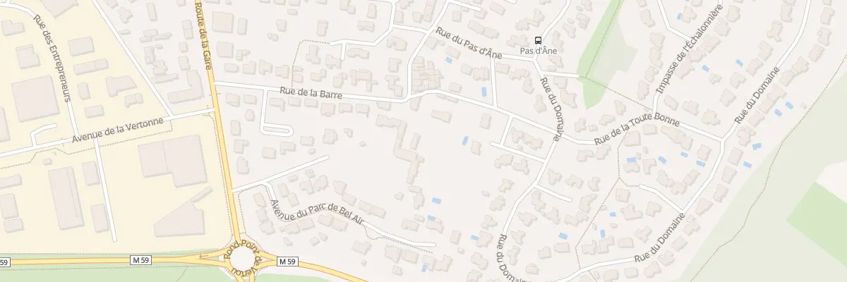 Plan du 20 Rue de la Barre à Vertou