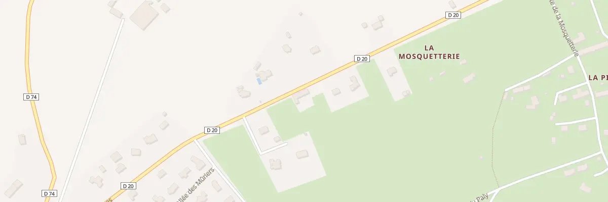 Plan du 20 Route de Coutances à Bricqueville-la-Blouette