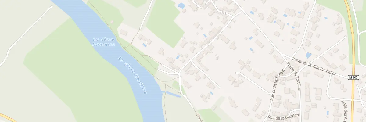 Plan du 14T Rue de la Pierre Percée à Vertou