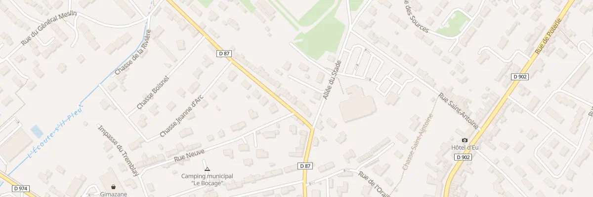 Plan du 8 Rue Ecoute S Il Pleut à Valognes