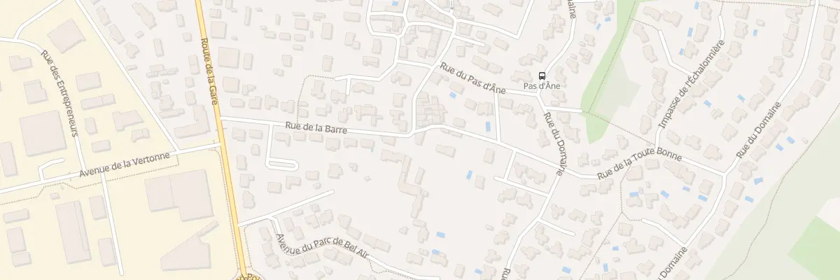Plan du 20B Rue de la Barre à Vertou
