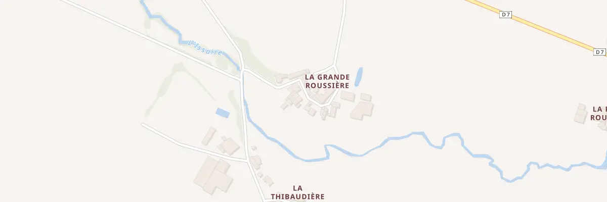 Plan du 5024 La Grande Roussière à Montréverd
