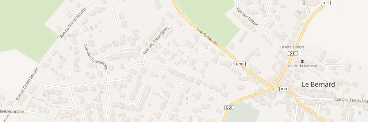 Plan du 23 Rue du moulin au Bernard