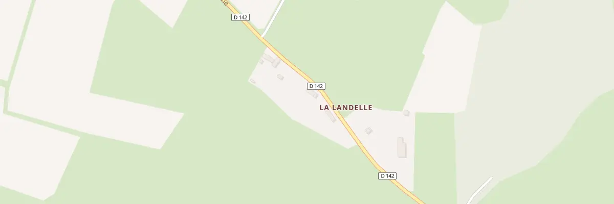 Plan du 6 Rte de Periers à Vesly