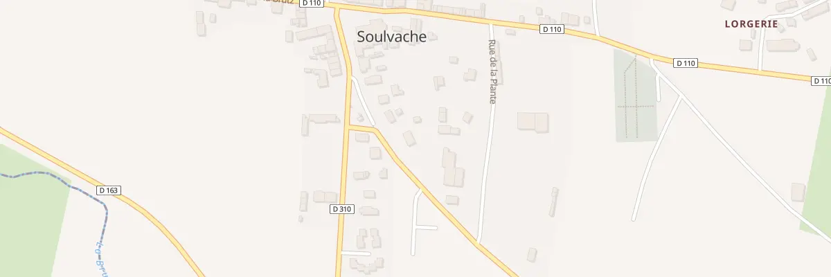 Plan du 7 Rue du Stade à Soulvache