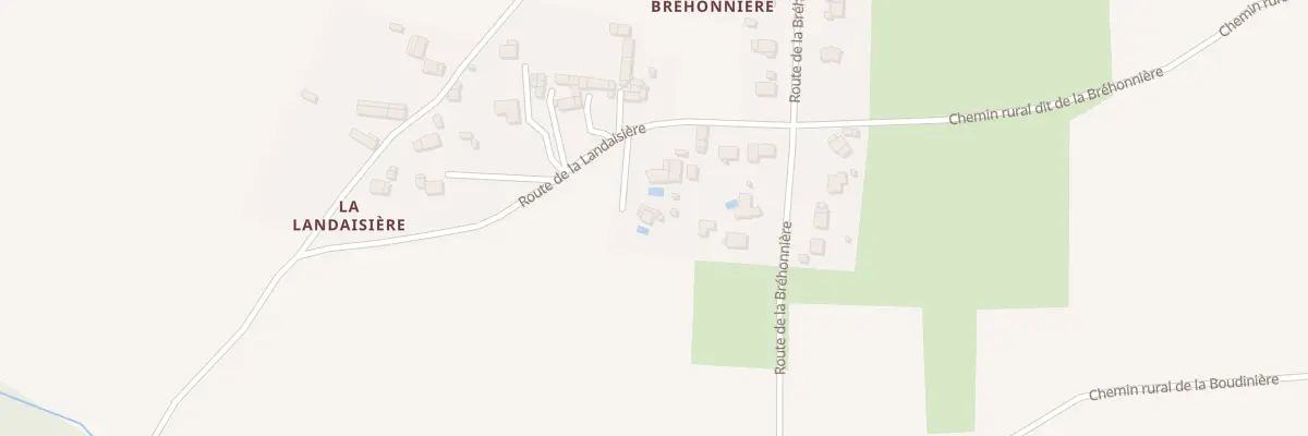 Plan du 2T La Brehonniere à Saint-Jean-des-Champs