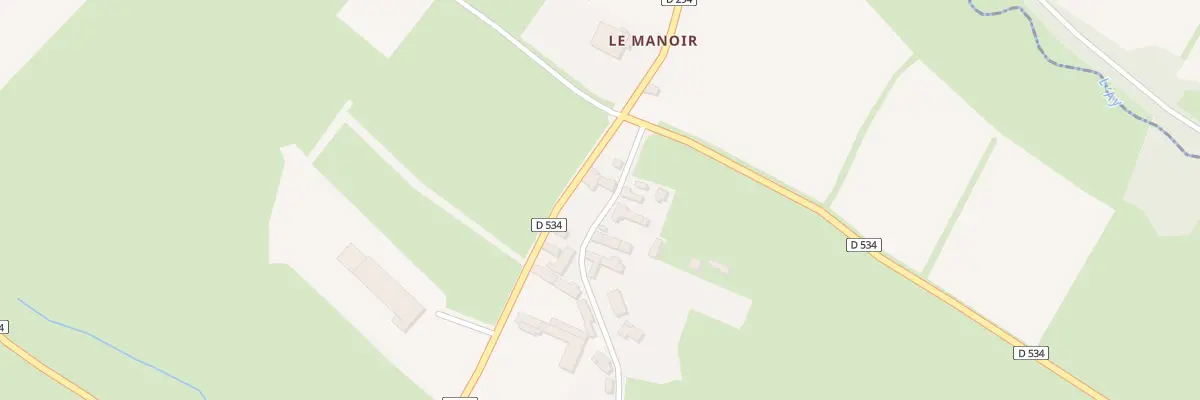 Plan du 28 Rue du Manoir à La Feuillie