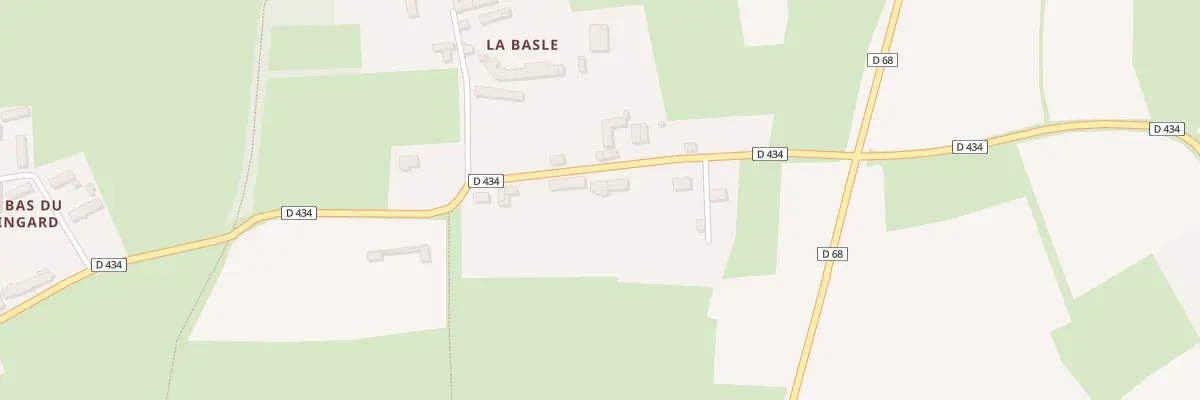 Plan du 5060D La Basle à Muneville-le-Bingard