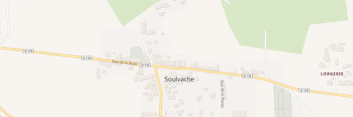 Plan du 11 Rue de Martigne à Soulvache