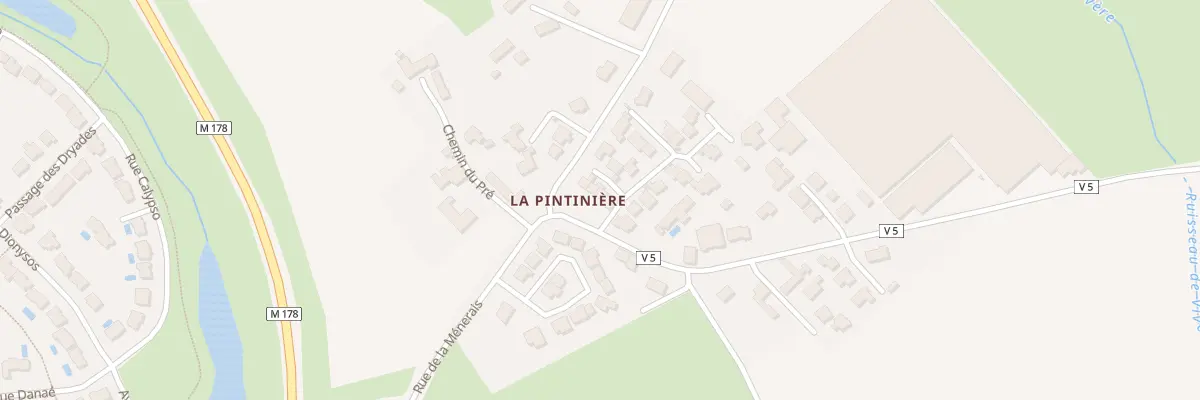 Plan du 23 Imp du Clos de la Pintinière à Carquefou