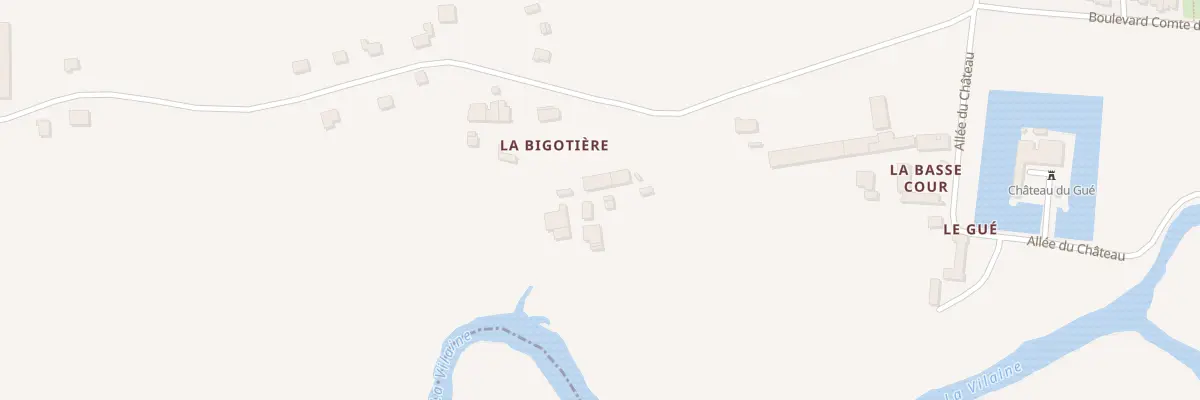 Plan du 5405 La Bigotiere à Servon-sur-Vilaine