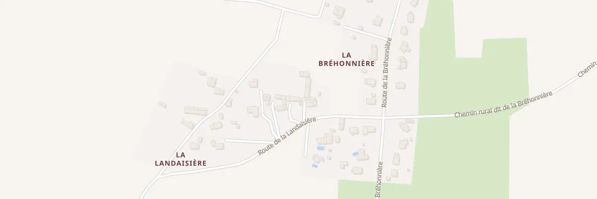 Plan du 3 La Brehonniere à Saint-Jean-des-Champs