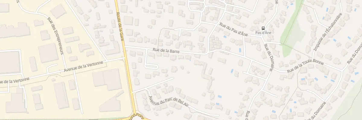 Plan du 14 Rue de la Barre à Vertou