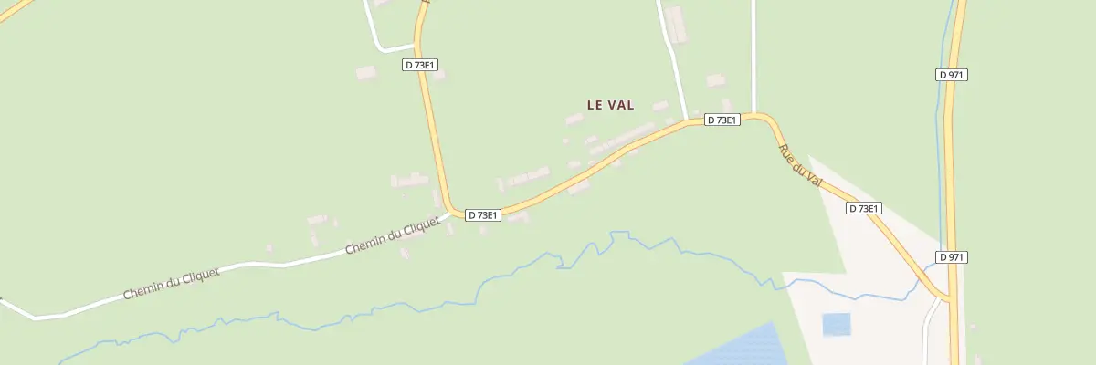 Plan du 9 Rue du Val - Hyenville à Quettreville-sur-Sienne