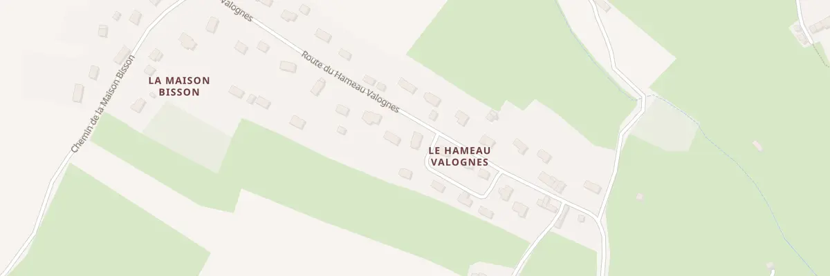 Plan du 35B Rte du Hameau Valognes à Gonneville-Le Theil